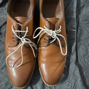 Crown and Ivy Men’s Brown Dress Shoes Size 13